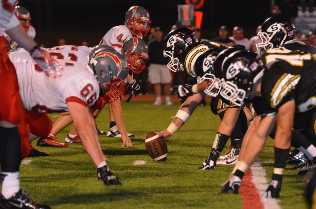 Sachem and Connetquot battling in Division I football.