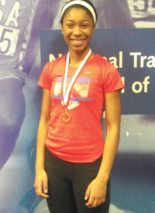 Sunja Joseph is the first Sachem athlete to ever medal at Eastern States.