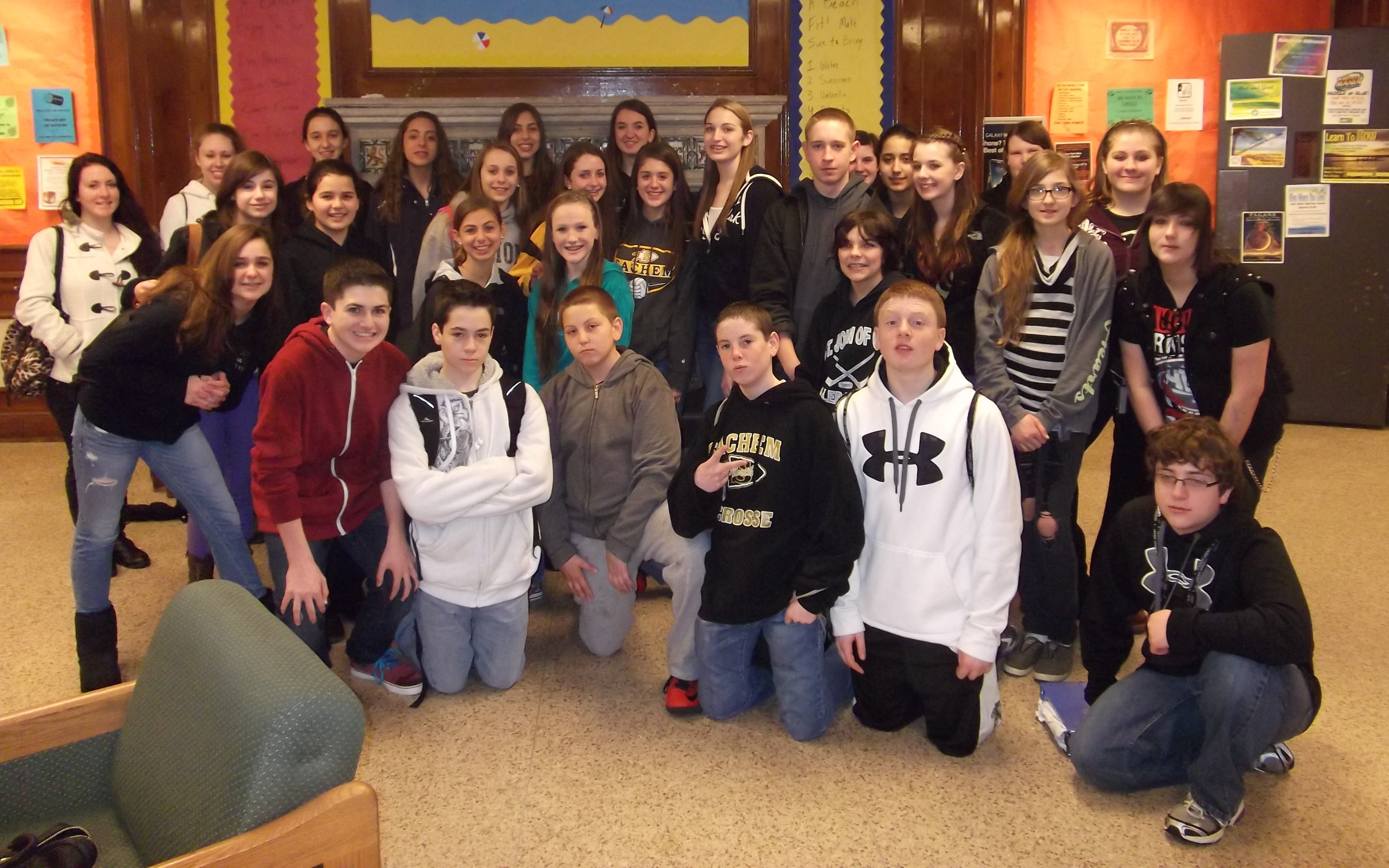 Middle School Students Visit C W Post For Guidance Initiative Sachem 