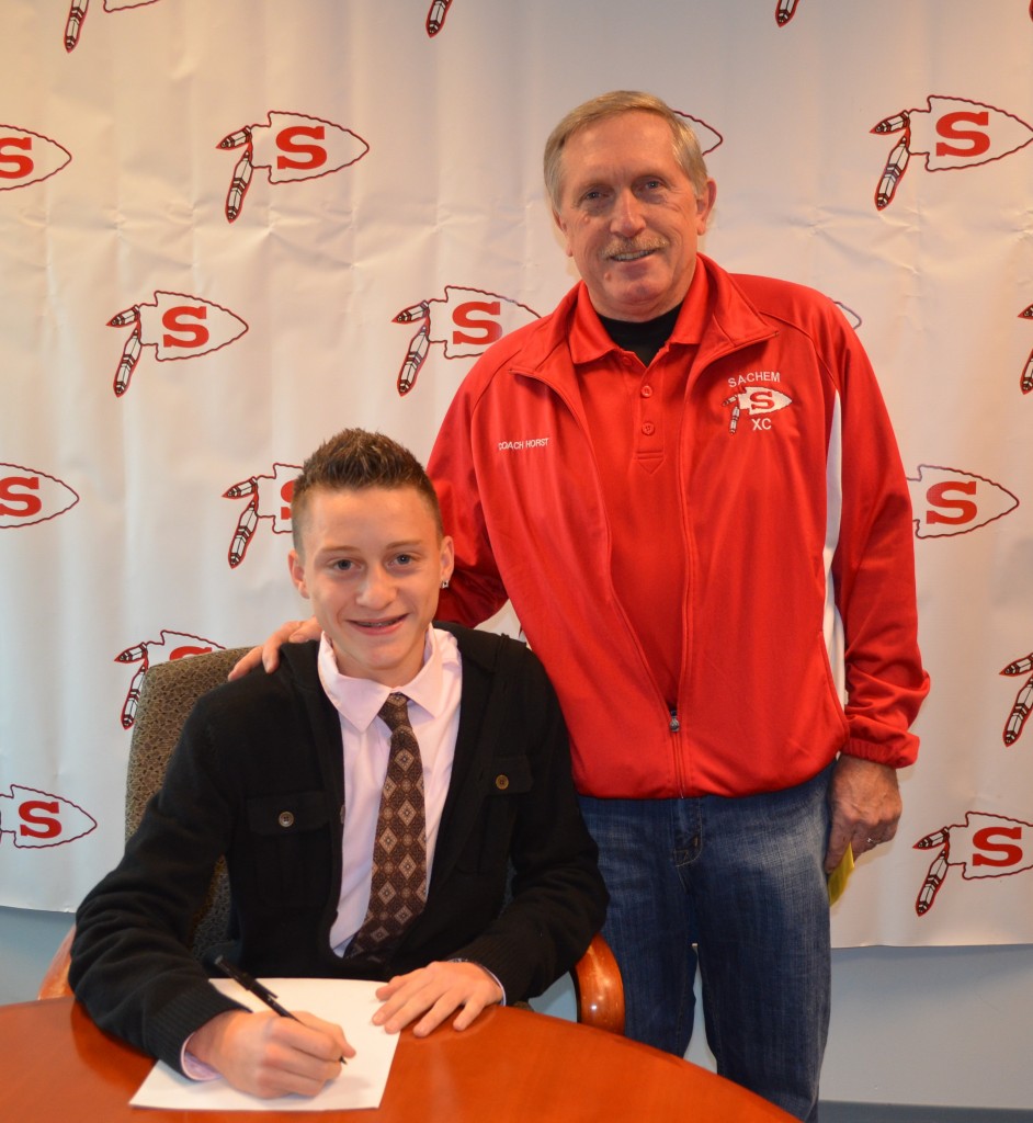 Sachem East’s Trevor Guerrera signs with Sacred Heart | Sachem Report